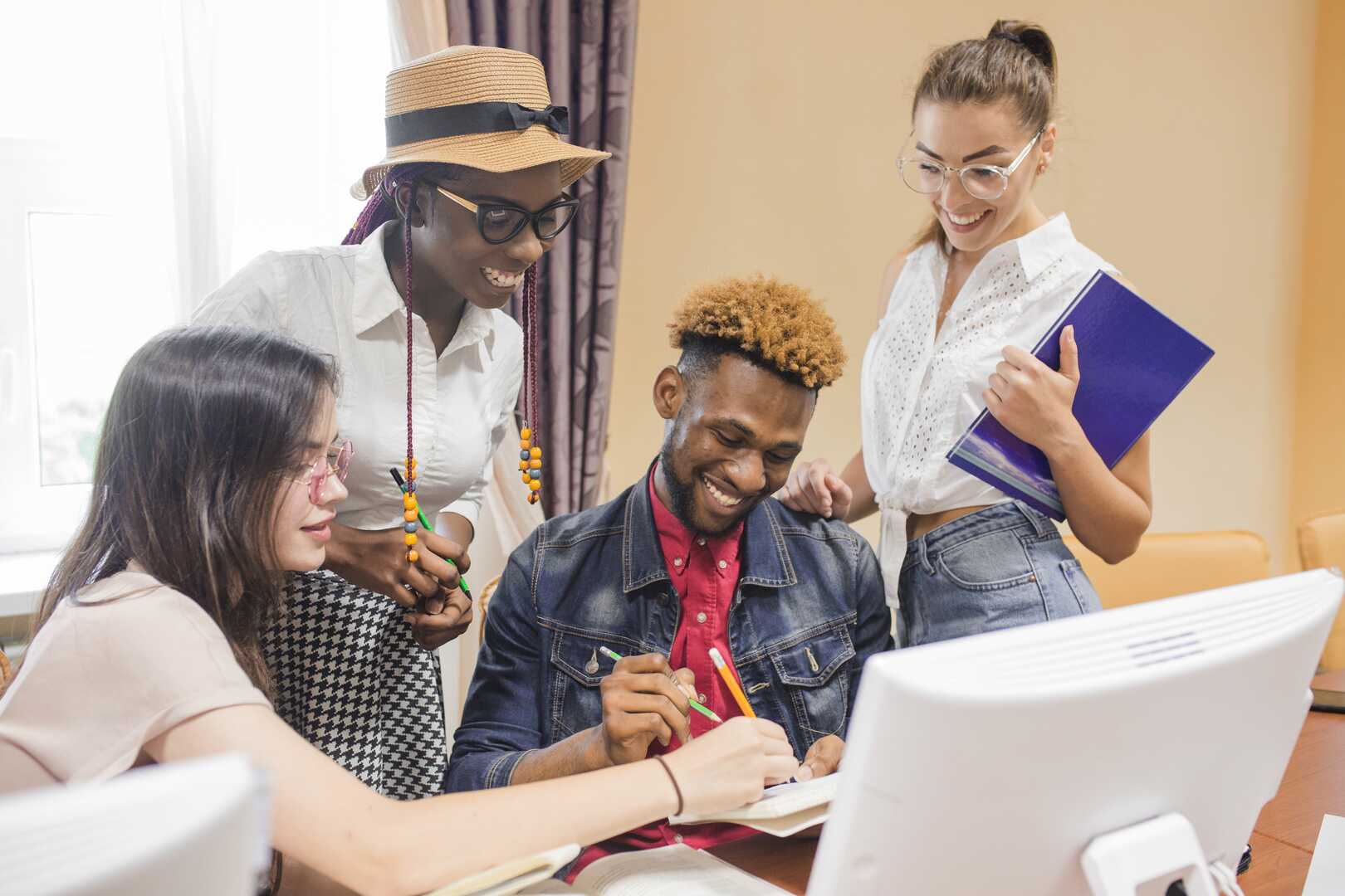 Study abroad support background